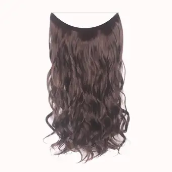 Fashion Thick Clip In Hair Extensions Straight Curls Full Head