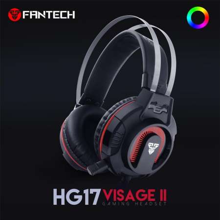 นำเสนอสินค้าดี FANTECH รุ่น HG17 VISAGE Stereo Headset for Gaming หูฟังเกมมิ่ง
แบบครอบหัว มีไมโครโฟน ระบบสเตริโอ กระหึ่ม รอบทิศทาง มีไฟรอบหูฟัง ปรับเสียงได้
ด้วยคอนโทรลเลอร์ สำหรับเกมแนว FPS TPS (สีดำ) ดูส่วนลดโปรโมชั่น