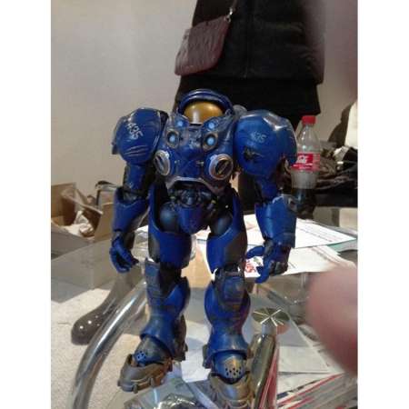 Figure Action Starcraft Tychus Findlay สตาร์คราฟต์ แอ็คชั่น ฟิกเกอร์ Anime อนิเมะ การ์ตูน มังงะ จากการ์ตูนดังญี่ปุ่น Figma ฟิกม่า สามารถขยับได้ Doll ตุ๊กตา manga Model โมเดล