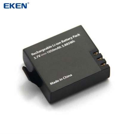 1050 Mah Battery สำหรับกล้องกล้องกันน้ำ Eken H3,V8s, H8, H9, H8R, H9R, H8 Pro, H6S อื่นๆ