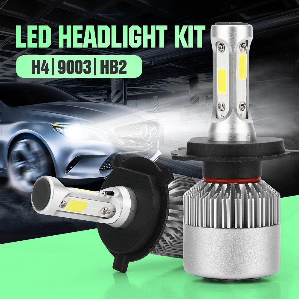 รีวิว 200W H4 LED Car Headlight Conversion Kit Bulb Lamp Builtin