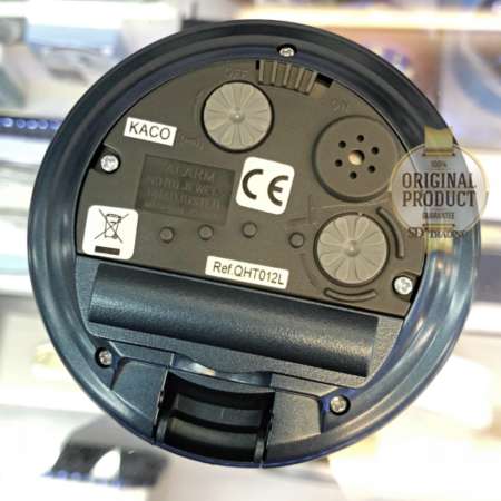 SEIKO นาฬิกาปลุกฝาพับ แบบพกพา ทรงกลม สีฟ้า รุ่น QHT012L SEIKO นาฬิกาปลุกฝาพับ แบบพกพา ทรงกลม สีฟ้า รุ่น QHT012L