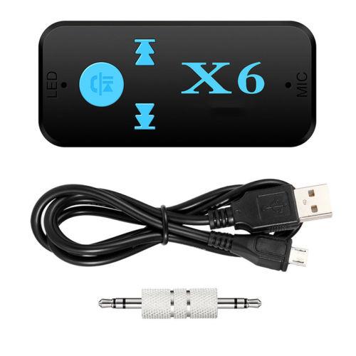 ดีจริง ถูกจริง เครื่องเสียงและโฮมเธียร์เตอร์ Unbranded/generic X6 Wireless Bluetooth Receiver 3.5mm Jack AUX Audio Stereo Music MIC Car Adapter ของแท้ เก็บเงินปลายทาง ส่งฟรี ดีจริง ถูกจริง เครื่องเสียงและโฮมเธียร์เตอร์ Unbranded/generic X6 Wireless Bluetooth Receiver 3.5mm Jack AUX Audio Stereo Music MIC Car Adapter ของแท้ เก็บเงินปลายทาง ส่งฟรี