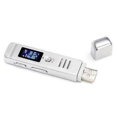 GadgetZ เครื่องบันทึกเสียง GH807 8GB - Silver