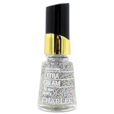 Charlee Nail Polish ยาทาเล็บชาลี 15 ml. สีกากเพชร เบอร์ 148