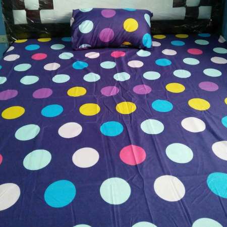 สินค้าใหม่มาแล้ว nns-0029 ชุดผ้าปูที่นอนสีพื้น 6 ฟุต 5 ชิ้น สีม่วงเข้ม ลวดลาย จุดฟ้า สีเหลือง
สีฟ้าอ่อน แนะนำตอนนี้