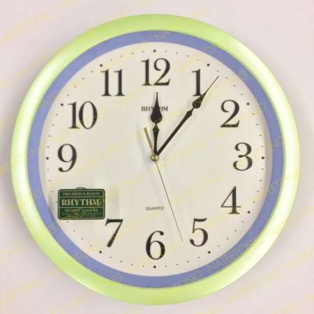 RHYTHM Japan นาฬิกาแขวนพลาสติก ขนาด 13 นิ้ว รุ่น4KG670WR RHYTHM Japan นาฬิกาแขวนพลาสติก ขนาด 13 นิ้ว รุ่น4KG670WR