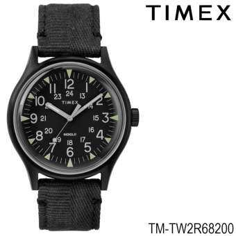 Timex TM-TW2R68200 นาฬิกาข้อมือผู้ชาย สายไนล่อน สีดำ