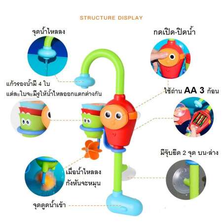 ของเล่นในน้ำ ของเล่นเสริมพัฒนาการเด็ก