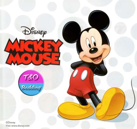 TOTO ชุดผ้าปู (ไม่รวมผ้านวม) มิกกี้เมาส์ Mickey Mouse MK13 3.5ฟุต(Single)/ 5ฟุต(Queen)/ 6ฟุต(King)