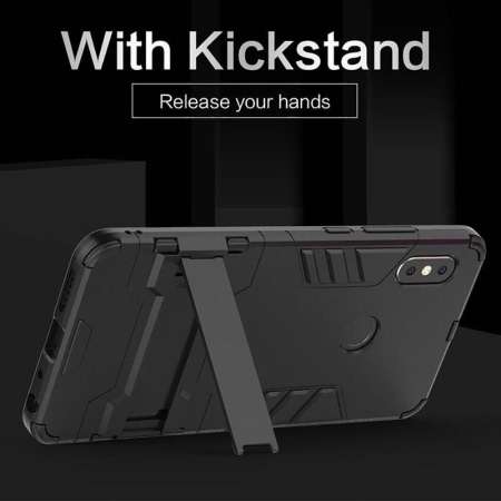 สำหรับ Vivo V11i ผู้ถือกันกระแทกกลับเคสโทรศัพท์