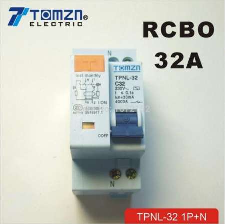 ลดล้างสต๊อกวันนี้ RCBO 32A 220-230V เบรกเกอร์ตัดไฟฟ้ากันไฟดูด-ไฟช๊อต ป้องกันไฟฟ้ารั่ว
ป้องกันไฟฟ้าตก ไฟฟ้าเกิน เช็คราคาสินค้า