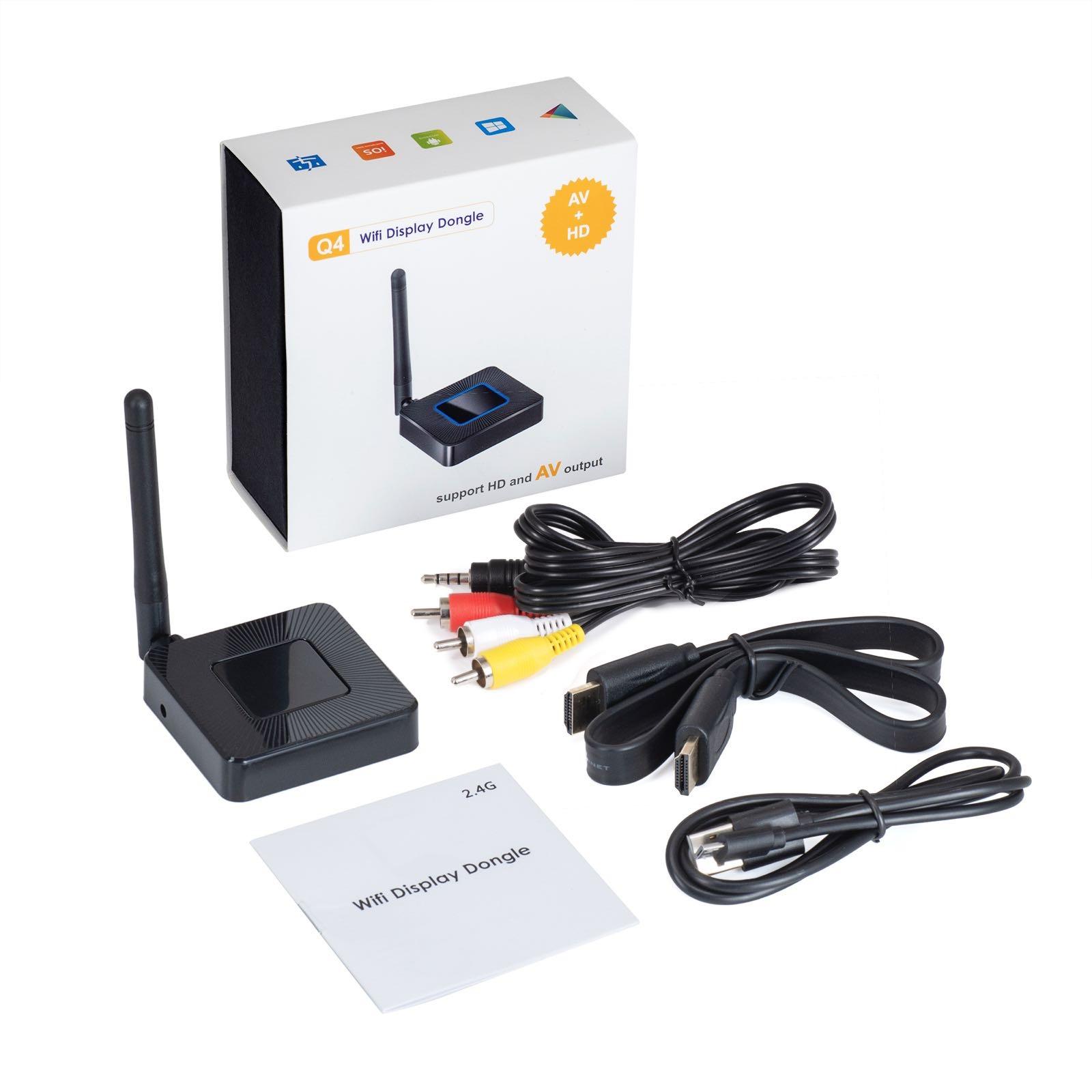 ใช้แล้วดีจริง ๆ ค่ะ เครื่องเสียงและโฮมเธียร์เตอร์ HDMI Q4 WiFi Display Dongle HD+AV output Mirroring wifi display receiver Android TV streaming stick HDMI+USB+Audio miracast DLNA VS chromecast dab +HDMI CABLE ของแท้ ราคาถูก ใช้แล้วดีจริง ๆ ค่ะ เครื่องเสียงและโฮมเธียร์เตอร์ HDMI Q4 WiFi Display Dongle HD+AV output Mirroring wifi display receiver Android TV streaming stick HDMI+USB+Audio miracast DLNA VS chromecast dab +HDMI CABLE ของแท้ ราคาถูก