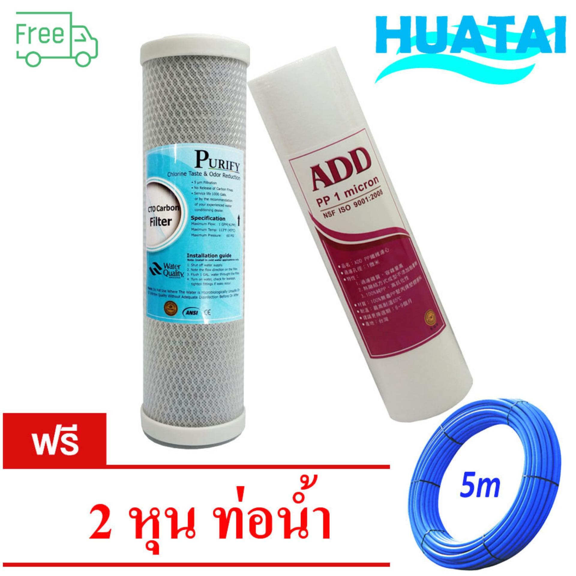 ตู้ทำน้ำร้อน-น้ำเย็น, เครื่องกรองน้ำ,ไส้กรองและอุปกรณ์