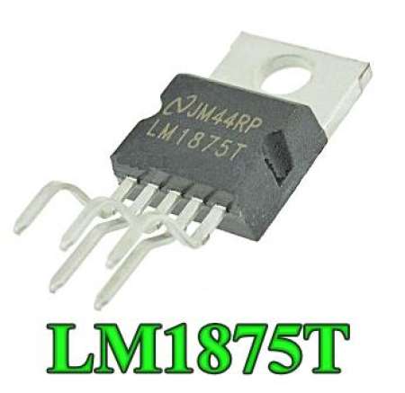 LM1875T , TO220-5 , 20W Audio Power Amplifier MONO 4PCS 4ตัว