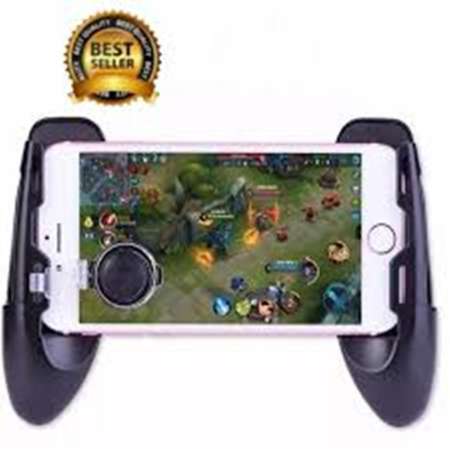 Joypad K2 จอยถือด้ามจับเล่นเกมสำหรับมือถือ พร้อมจอย ROV (Black/สีดำ)-JL-01/