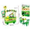 KUKTOY ของเล่น ชุดครัว ชุดร้านผลไม้และน้ำปั่น พร้อมรถเข็น 127-2
