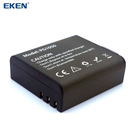 1050 Mah Battery สำหรับกล้องกล้องกันน้ำ Eken H3,V8s, H8, H9, H8R, H9R, H8 Pro, H6S อื่นๆ