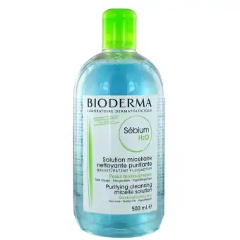 ข้อมูล Bioderma Sebium H2O ผลิตภัณฑ์เช็ดเครื่องสำอางค์ 500ml. (เหมาะกับผิวมัน) ดีไหม