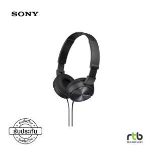 Sony MDR ZX310AP Series Balanced Sound Headphone with Mic - Black