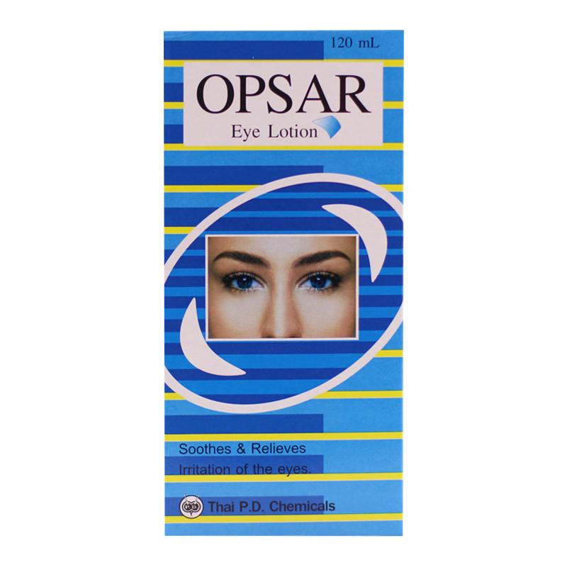 Derfor modbydeligt kristen OPSAR Eye Lotion ออฟซ่าร์ น้ำยาล้างตา 120 ml. | Lazada.co.th