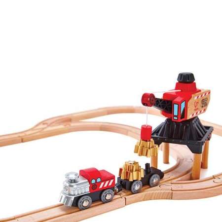 Hape ของเล่นไม้ ของเล่นเสริมพัฒนาการ รถไฟฟันเฟือง (สำหรับอายุ 3 ปีขึ้นไป)