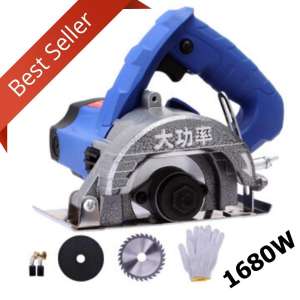 shop108 Cutting Marble Machine ชุดเครื่องตัดหินอ่อนอเนกประสงค์คุณภาพสูง 1680W -Blue Series