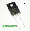 RFU20TF5S , RFU20 TF5S , 530V 20A , Super Fast Recovery Diode 2PCS 2ตัว