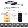 Solar light 48LED Motion sensor 24 White light + 24 warm light Remote : image Solar light 48LED Motion sensor 24 White light + 24 warm light Remote