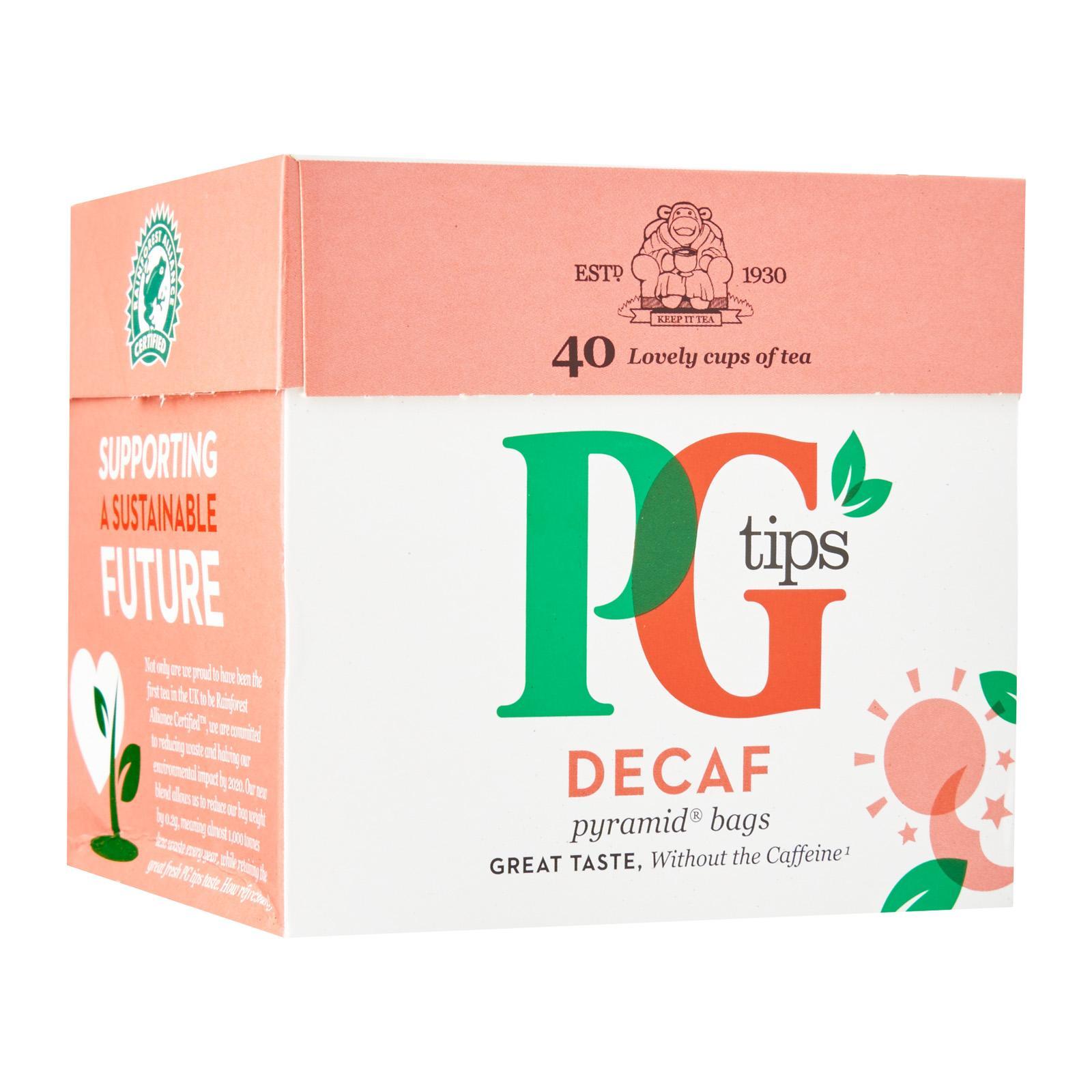 PG tips Tasty DECAF Tea พีจี ชาอังกฤษ คาเฟอีนต่ำ 2.5กรัม x 35ซอง Lazada.co.th