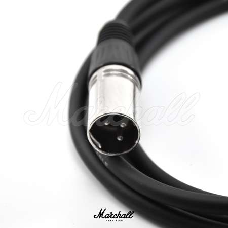 Marchall สายไมโครโฟน สัญญาณเสียง XLR Male To XLR Female Mic Cable 3 PIN ยาว 2 เมตร ต่อ มิกเซอร์ Mixer เครื่องขยายเสียง สเตอริโอ  Amplifier Professional Audio Studio DJ VJ Public Address PA