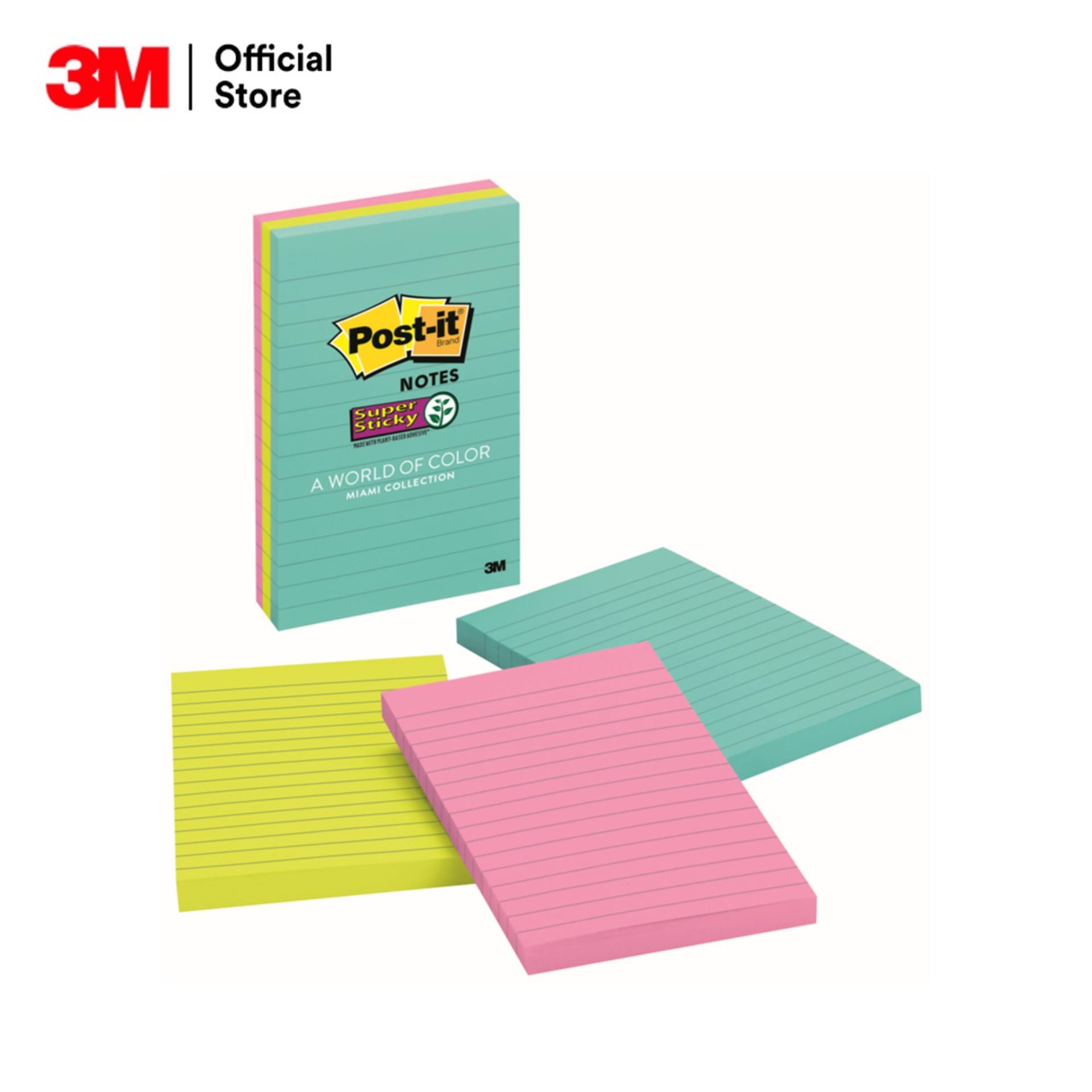 โพสต์-อิท®โน้ตซูเปอร์ 660-3ssmia 4inx6in 3pad 12cs