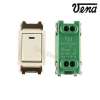 Vena สวิตส์เมจิ ฝัง รุ่นเก่า Full-Color สีครีม 10A 250V ใช้กับฝา รุ่นเก่าได้ ทุกรุ่น