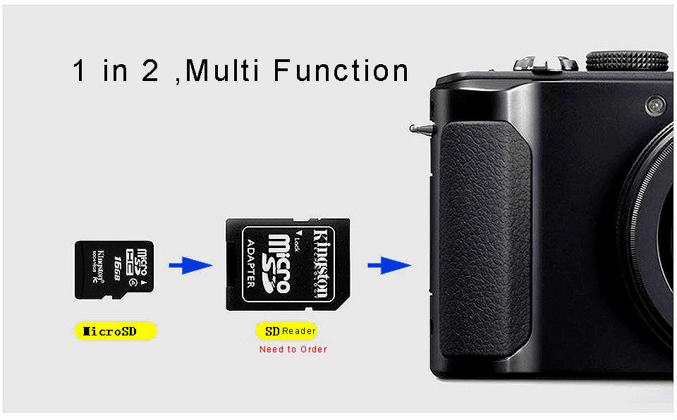 [ของแท้] Kingston Micro SD Card 16GB Class 10 UHSI Micro SD Card Faster Jadan Shop ThaiPick