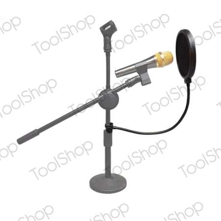 Marchall PF1 ที่กันลม ป๊อปฟิลเตอร์ สตูดิโอไมโครโฟน Studio Microphones Mic Pop Filter Mask Shield Protection  คาราโอเกะ แคสเกมส์  Microphone  Studio Game Caster Pop Filter Mask Shield Protection ใช้กับทุกไมค์ Condensor Dynamic ไมโครโฟนความไวสูงได้หมด