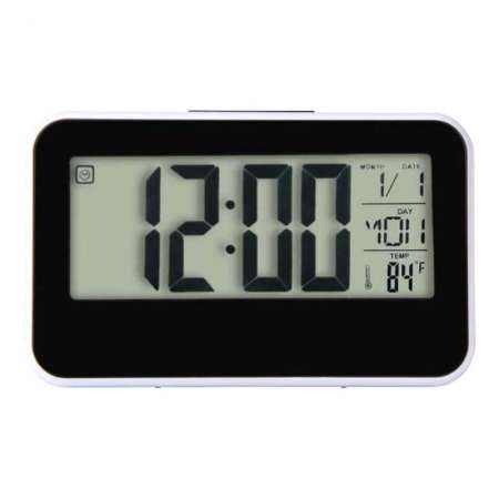 Clock LCD นาฬิกา ดิจิตอล บอกเวลา นาฬิกาปลุก ปฎิทิน อุณภูมิ ฟรี ไฟ USB มินิ 5W
