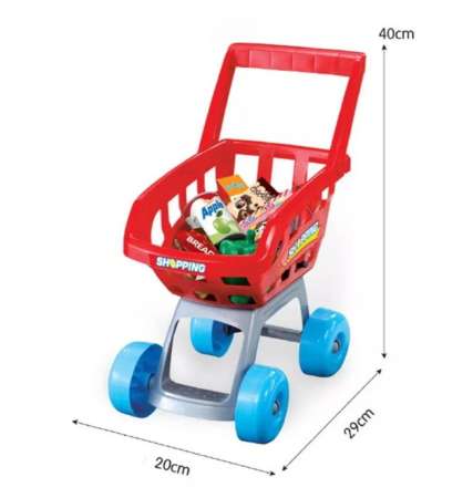 J.TOYS ชุดของเล่น Supermarket ซุปเปอร์มาร์เก็ต เครื่องสแกน รถเข็น