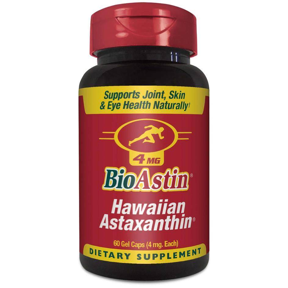 ไบโอแอสติน BioAstin Hawaiian Astaxanthin 4mg - 60 แคปซูล