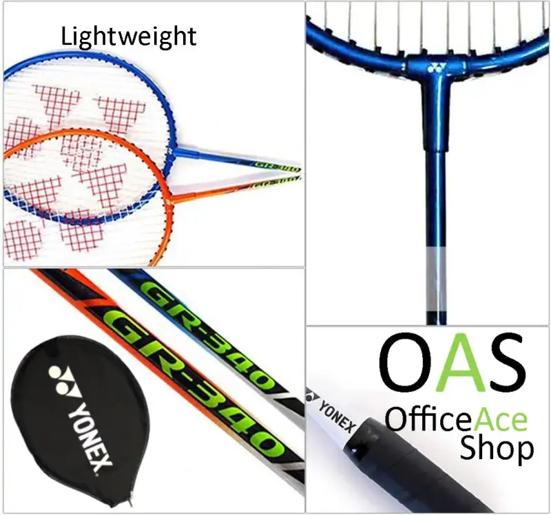 ภาพหน้าปกสินค้าYONEX Badminton Racket ไม้แบดมินตัน GR-340 จากร้าน OfficeAce บน Lazada
