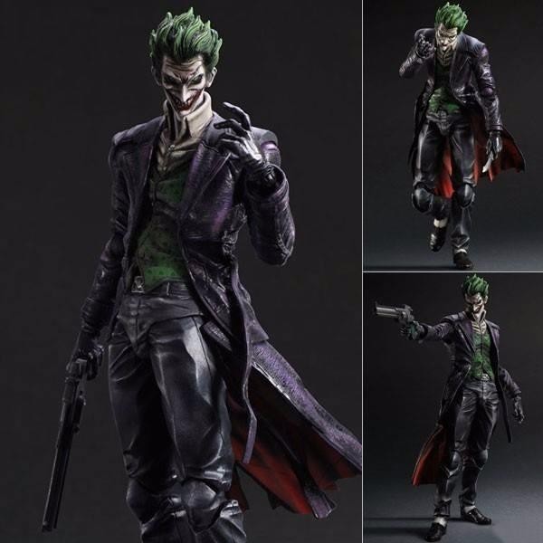 Figma ฟิกม่า Figure Action Play Arts Kai BATMAN ARKHAM ORIGINS Joker แ ...