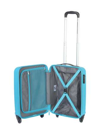 AMERICAN TOURISTER กระเป๋าเดินทางชนิดแข็ง 4 ล้อ รุ่น Visby ขนาด 20 นิ้ว สี Turquoise