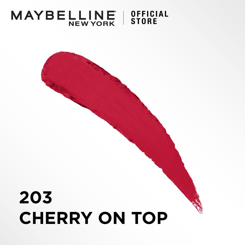 เมย์เบลลีน นิวยอร์ก คัลเลอร์ โชว์ ลิป คัลเลอร์ 203 CHERRY ON TOP (3.9 กรัม)  MAYBELLINE NEW YORK COL
