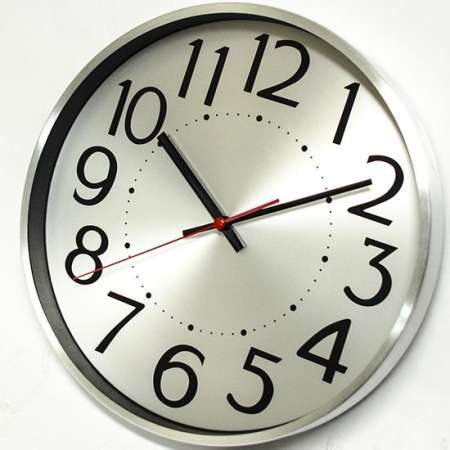 ราคาประหยัดสุดๆ M2412-A7 นาฬิกาแขวน 11.5" ขอบอลูมิเนี่ยม หน้าปัดอลูมิเนี่ยมแบบเงาด้าน
เครื่อง Ostar คุณภาพดีมาก ตรวจสอบราคา