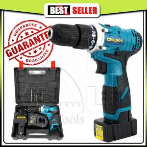 OSUKA สว่านไร้สาย สว่านกระแทก 30F 3 ระบบ ทรงพลัง เจาะกระแทกได้ สำหรับงานหนัก
พร้อมชุดอุปกรณ์ (แบต 2ก้อน)