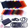 38pcs Square 24 Color ND Filter Lens Sets Kit with Filter Holder Adapter  （Multicolor) - intl （Multicolor)