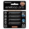 ถ่านชาร์จ Panasonic eneloop pro Battery Size AA x 4 ก้อน