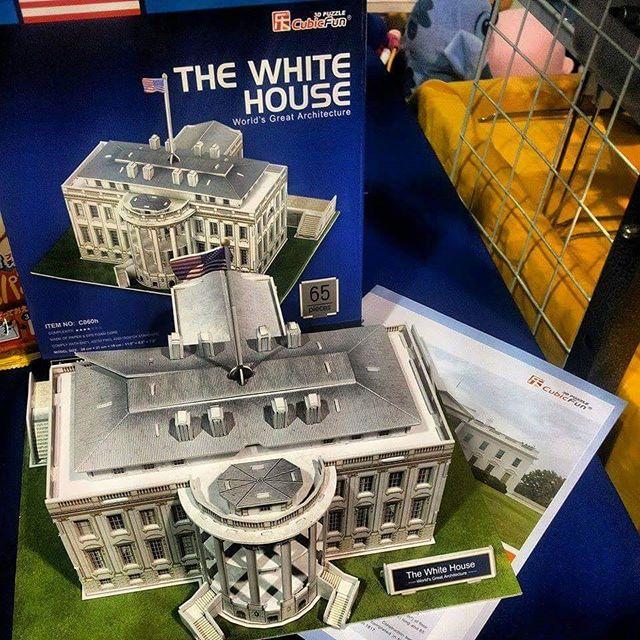 3D Puzzle CubicFun The White House #C060h ทำเนียบขาว สหรัฐอเมริกา ตัวต่อ  3มิติ จำนวน 56ชิ้น จิ๊กซอว์ 3มิติ ชุดตัวต่อ ของเล่น - Toys Store |  Lazada.co.th