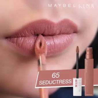 ซุปเปอร์ สเตย์ Matte New เมย์เบลลีน Ml Super อิ้งค์ Maybelline Seductress Ink แมท 65 ติดทน จูบไม่หลุดแท้ Stay 5 นิวยอร์ก York ซุปเปอร์ สเตย์ Matte New เมย์เบลลีน Ml Super อิ้งค์ Maybelline Seductress Ink แมท 65 ติดทน จูบไม่หลุดแท้ Stay 5 นิวยอร์ก York
