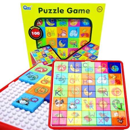 Kids Toys เกมส์เสริมทักษะ Puzzle Game บล็อคจิ๊กซอว์ ( A - Z )