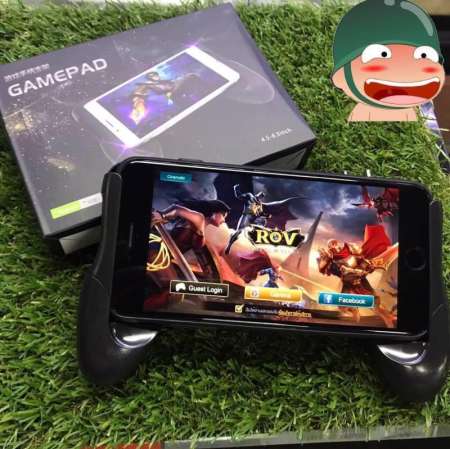 GAMEPAD จอยเกมส์มือถือ  ขาจับโทรศัพท์สมาร์ทโฟนสำหรับเล่นเกม (สำหรับจอ 4.5-6.5 นิ้ว)